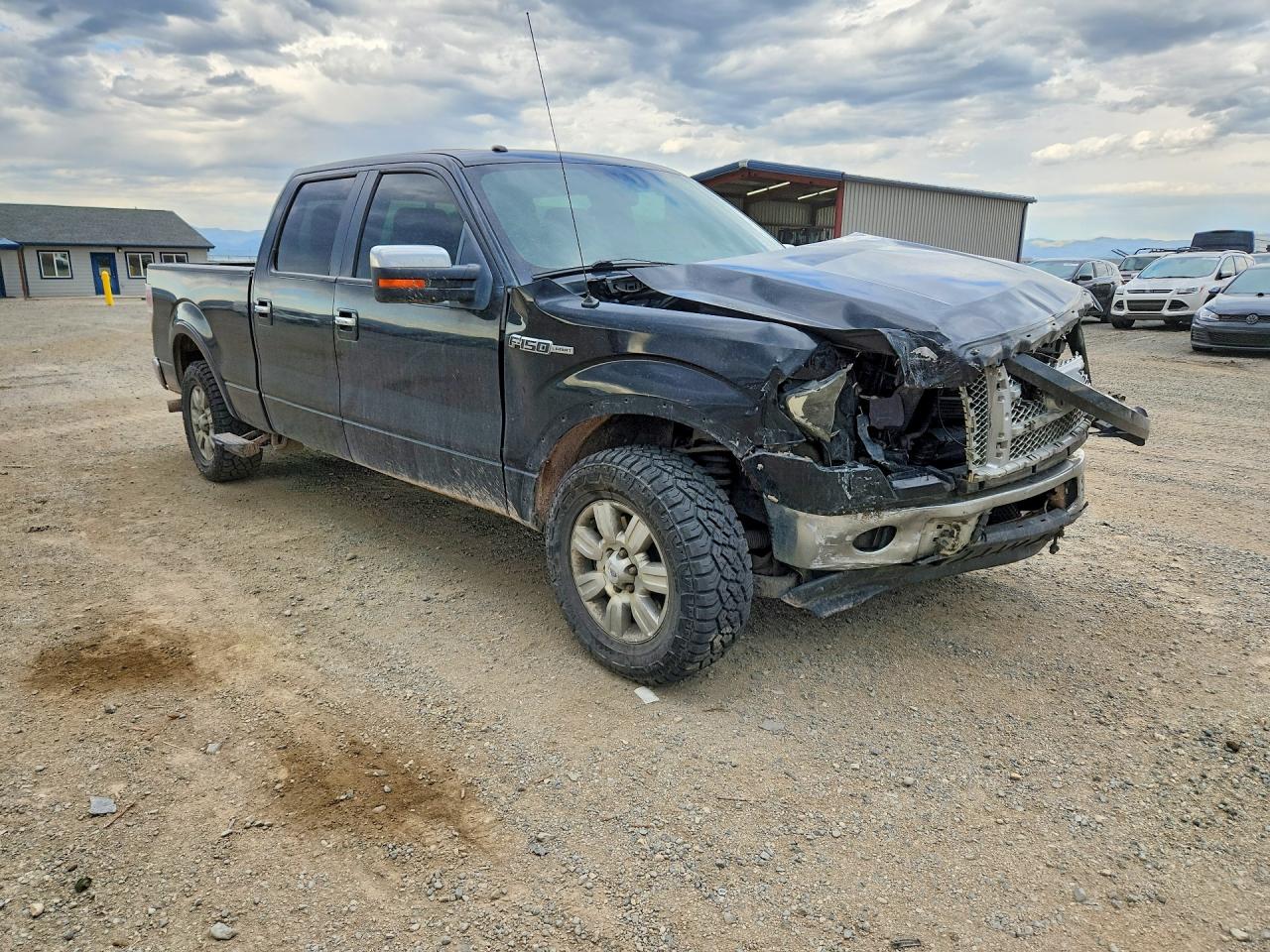 2012 Ford F150 Supercrew Черный vin: 1FTFW1ET6CKE37088