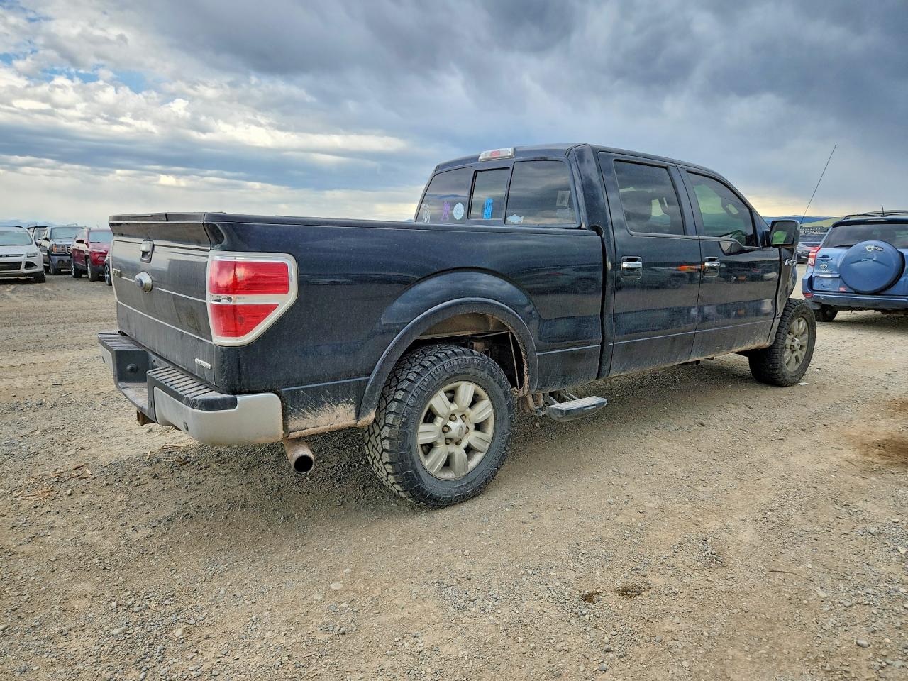 2012 Ford F150 Supercrew Черный vin: 1FTFW1ET6CKE37088