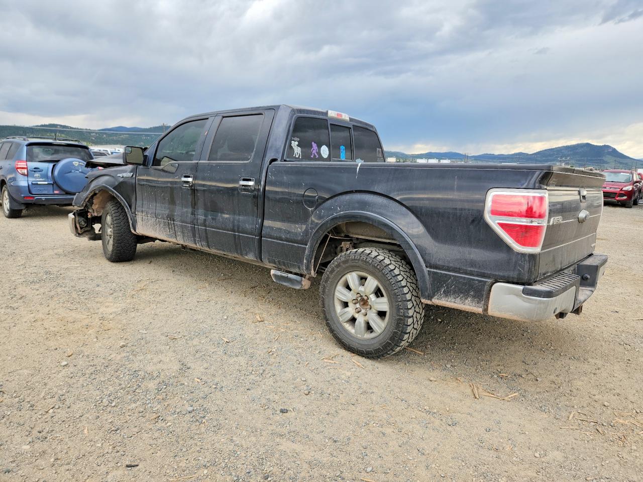 2012 Ford F150 Supercrew Черный vin: 1FTFW1ET6CKE37088