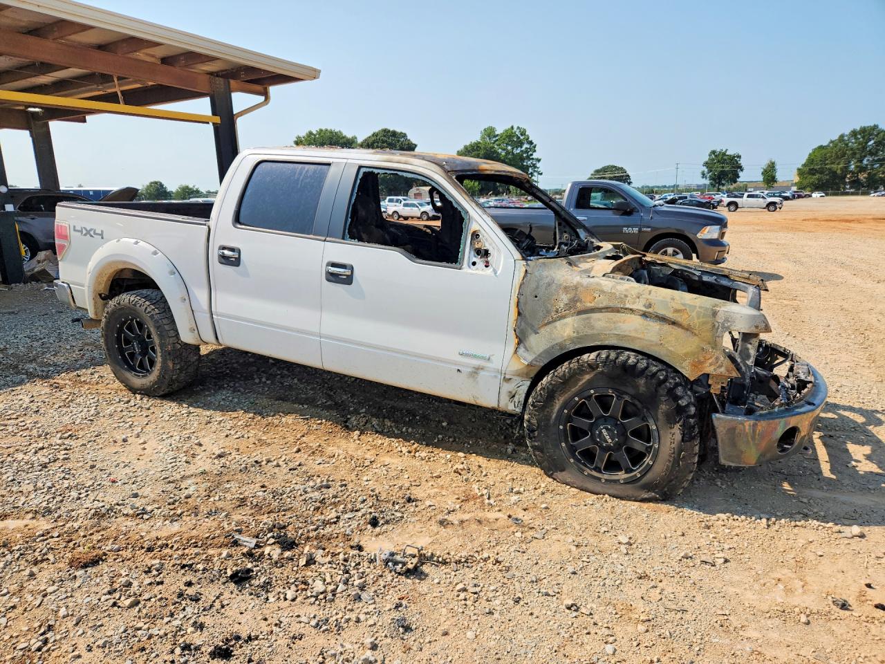 2013 Ford F150 Supercrew White vin: 1FTFW1ET6DFA10195