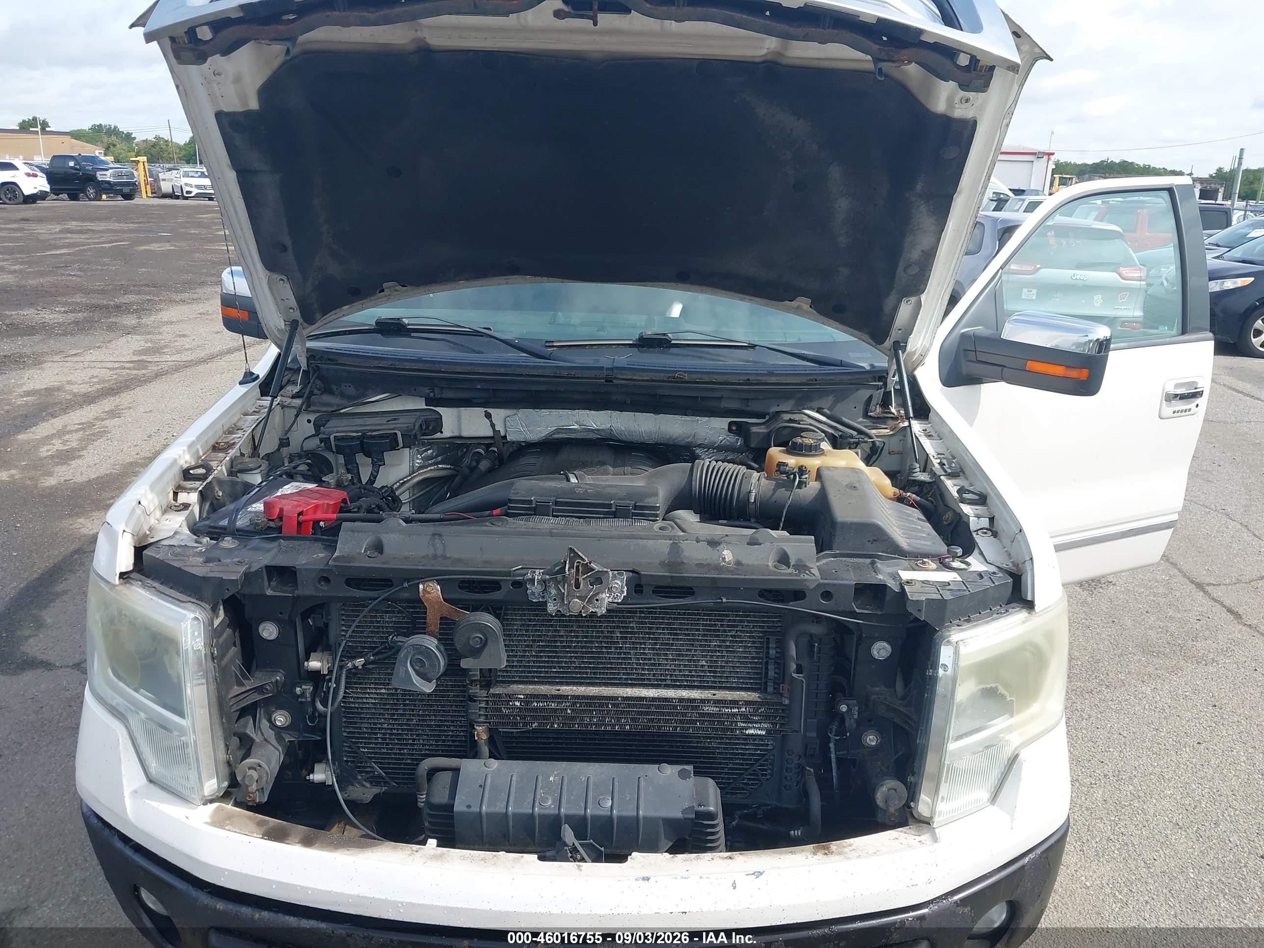 2013 Ford F-150 Platinum White vin: 1FTFW1ET6DFA13260