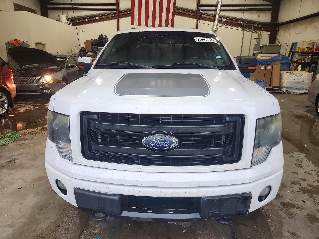 2013 Ford F150 Supercrew White vin: 1FTFW1ET6DFA40720