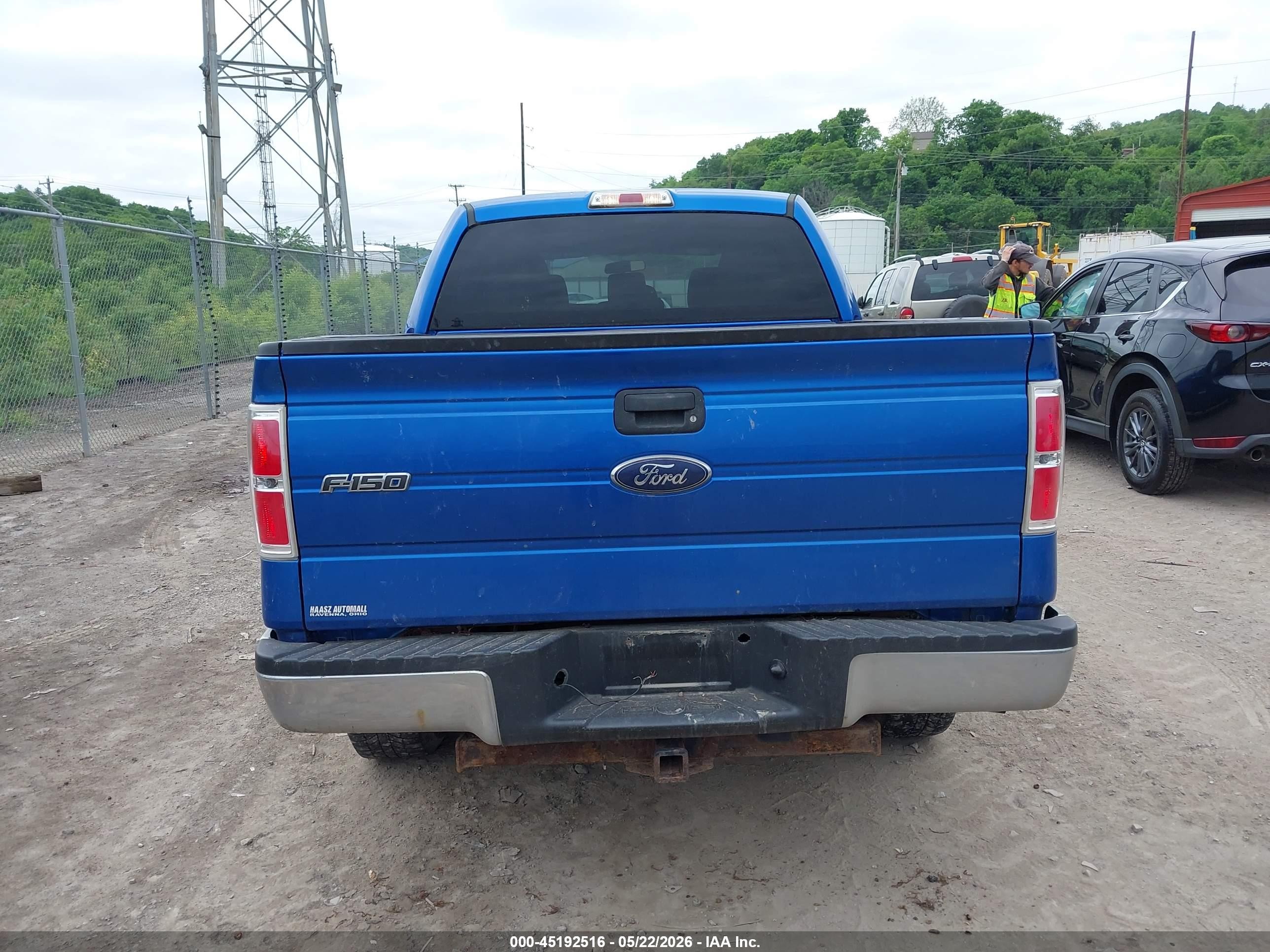 2013 Ford F-150 Xlt Blue vin: 1FTFW1ET6DFA62183