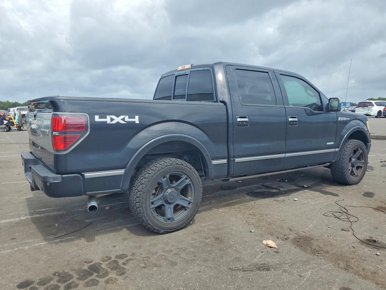 2013 Ford F150 Supercrew Black vin: 1FTFW1ET6DFB02147