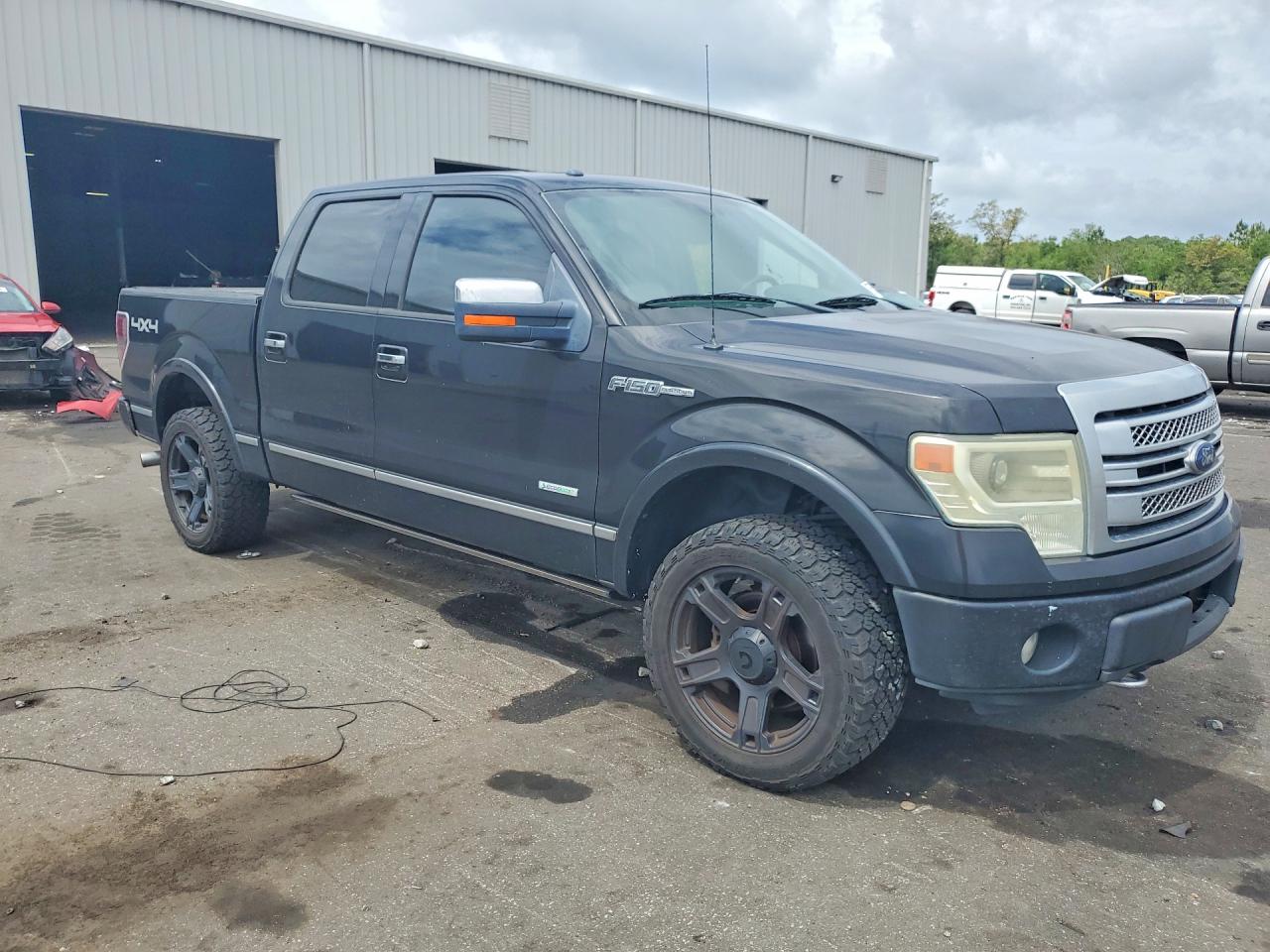 2013 Ford F150 Supercrew Black vin: 1FTFW1ET6DFB02147