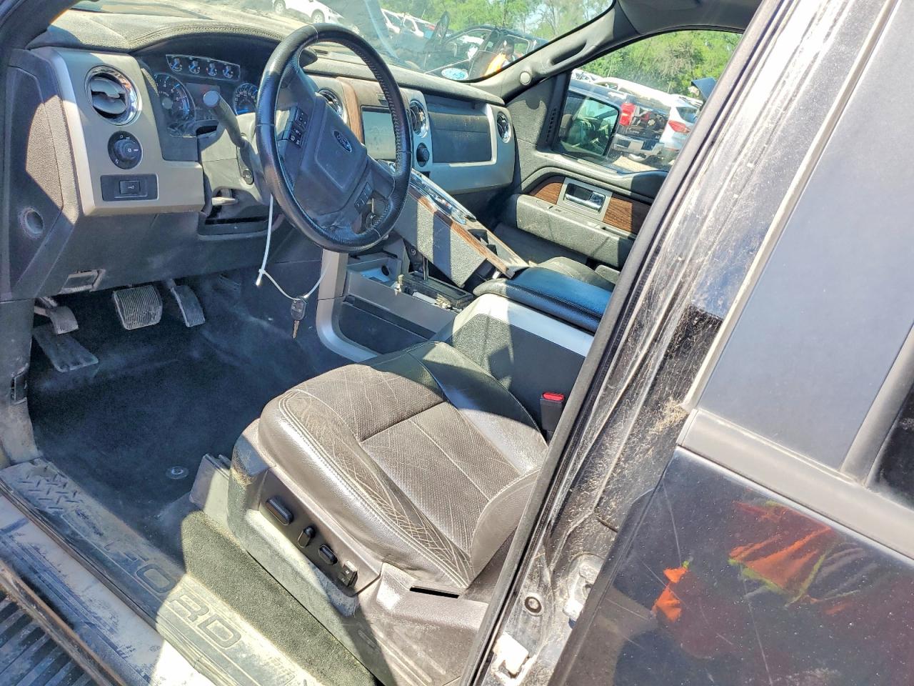 2013 Ford F150 Supercrew Black vin: 1FTFW1ET6DFB21071