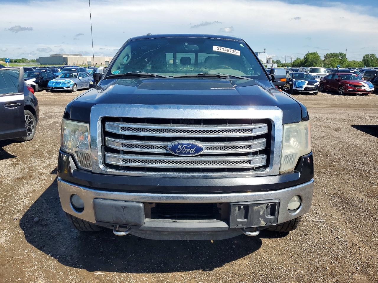 2013 Ford F150 Supercrew Black vin: 1FTFW1ET6DFB21071
