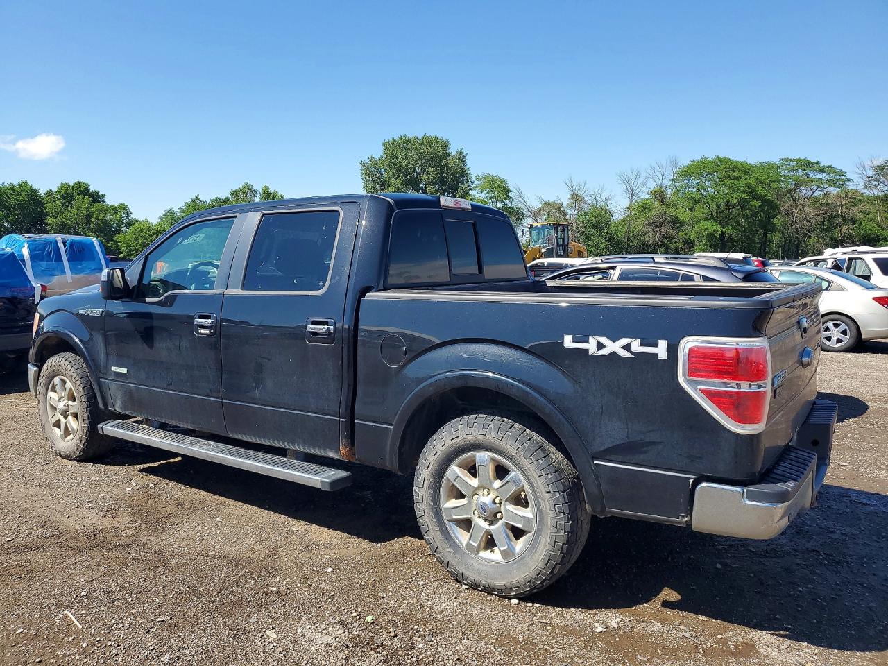 2013 Ford F150 Supercrew Black vin: 1FTFW1ET6DFB21071