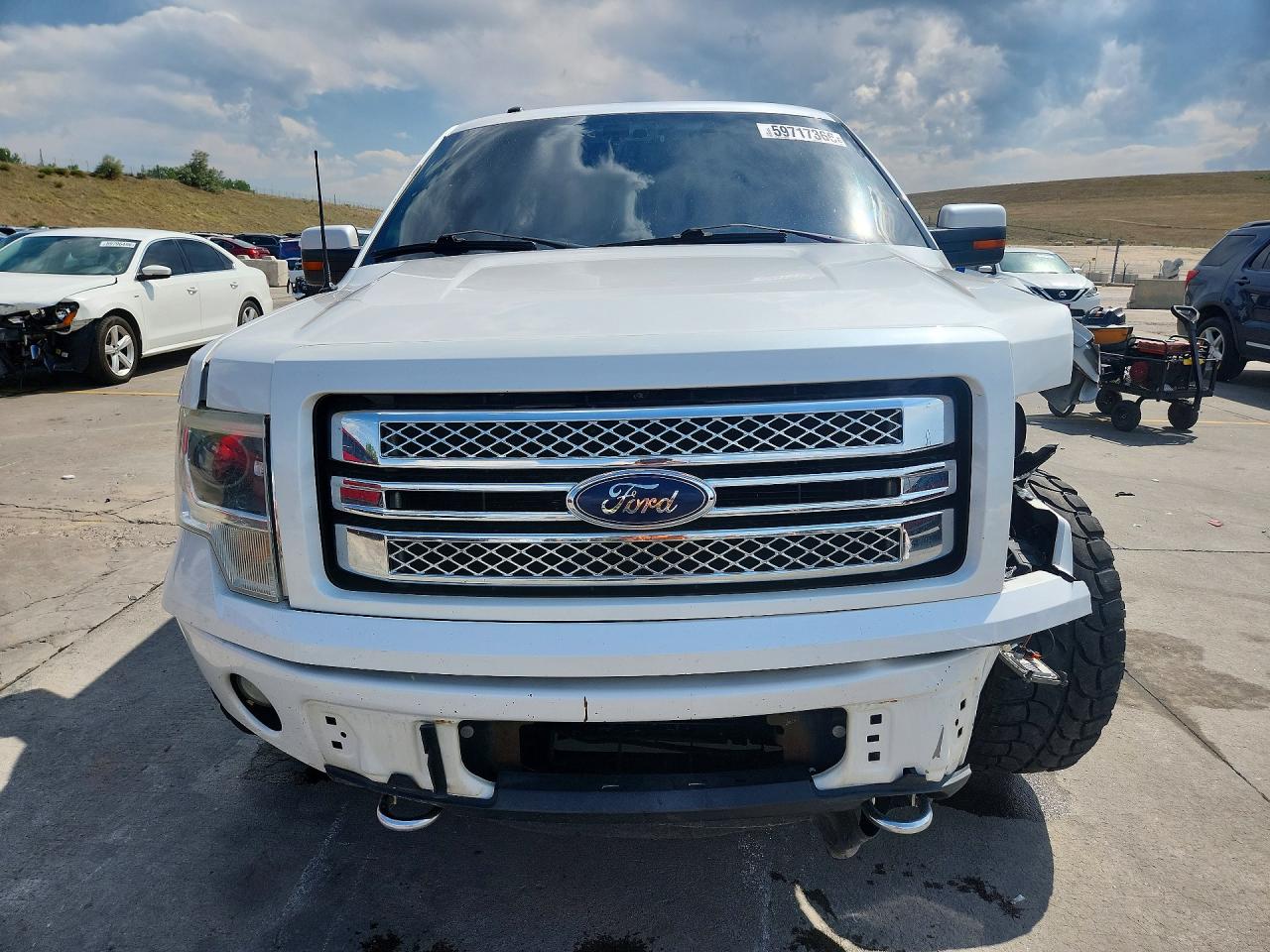 2013 Ford F150 Supercrew White vin: 1FTFW1ET6DFB30384