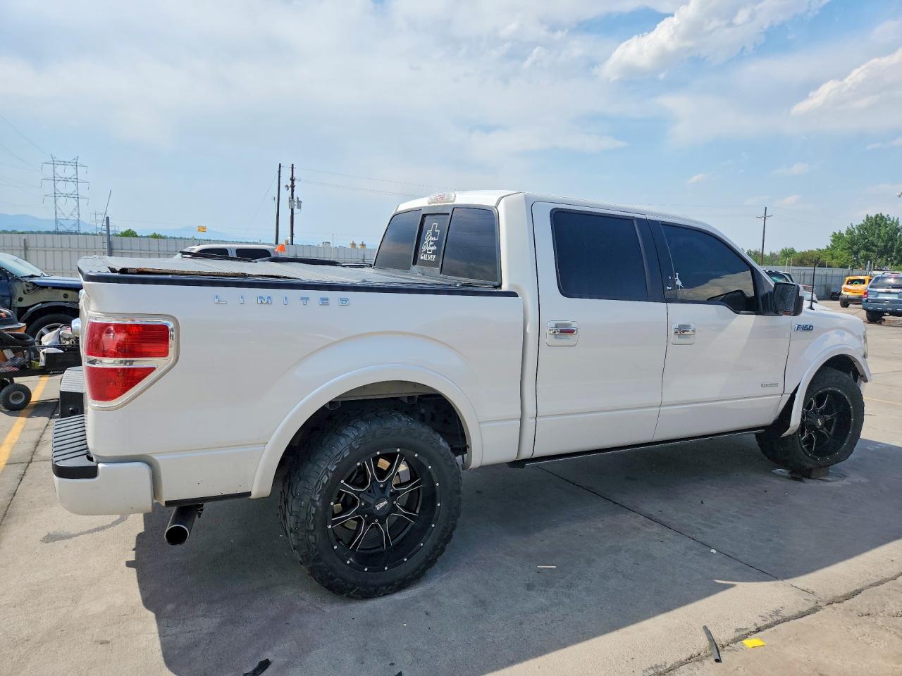 2013 Ford F150 Supercrew White vin: 1FTFW1ET6DFB30384