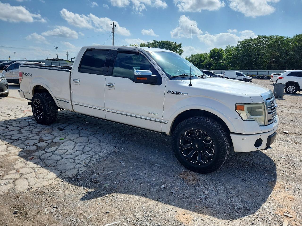 2013 Ford F150 Supercrew Белый vin: 1FTFW1ET6DFB36766
