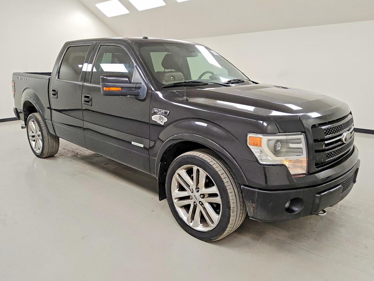 2013 Ford F150 Supercrew Black vin: 1FTFW1ET6DFB40445