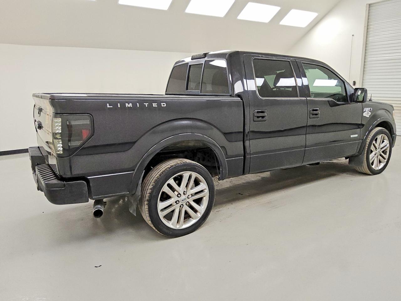 2013 Ford F150 Supercrew Black vin: 1FTFW1ET6DFB40445
