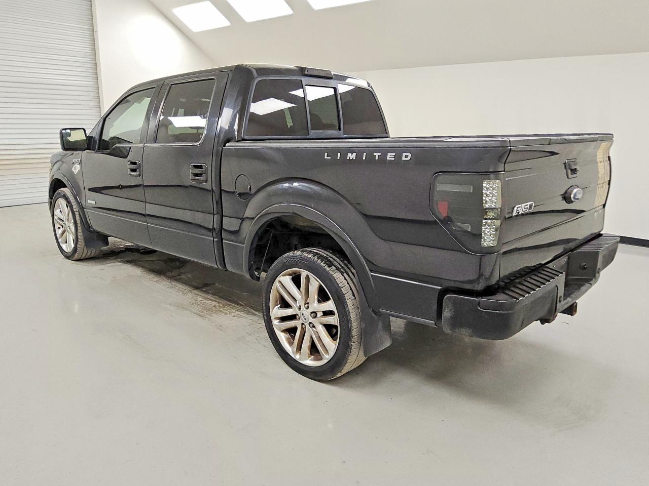 2013 Ford F150 Supercrew Black vin: 1FTFW1ET6DFB40445