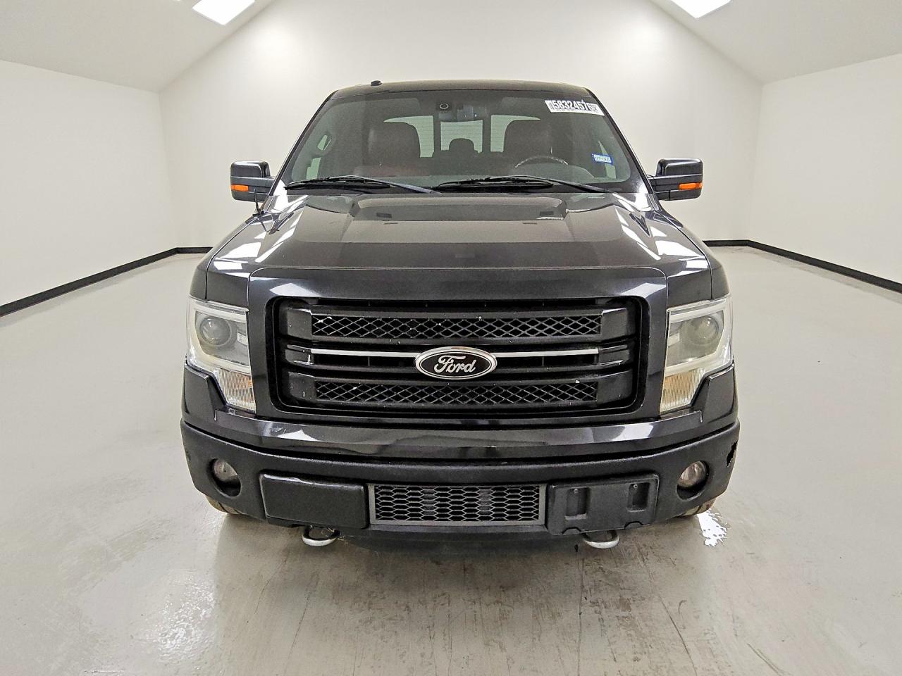 2013 Ford F150 Supercrew Black vin: 1FTFW1ET6DFB40445