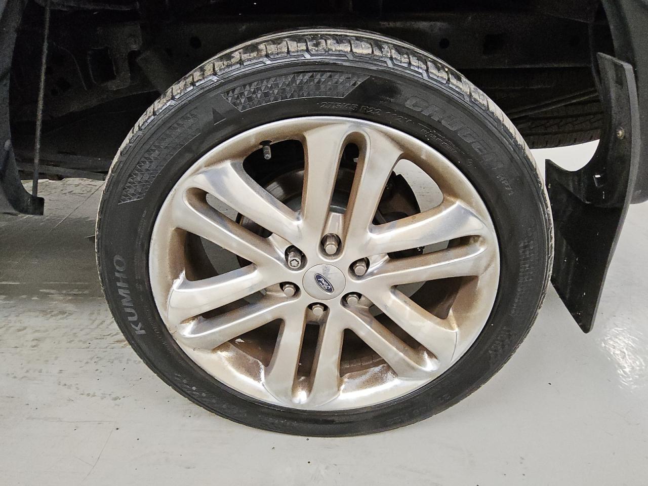 2013 Ford F150 Supercrew Black vin: 1FTFW1ET6DFB40445 Damage: Left Rear Wheel, Curb Rash, 4 To 5 Inches