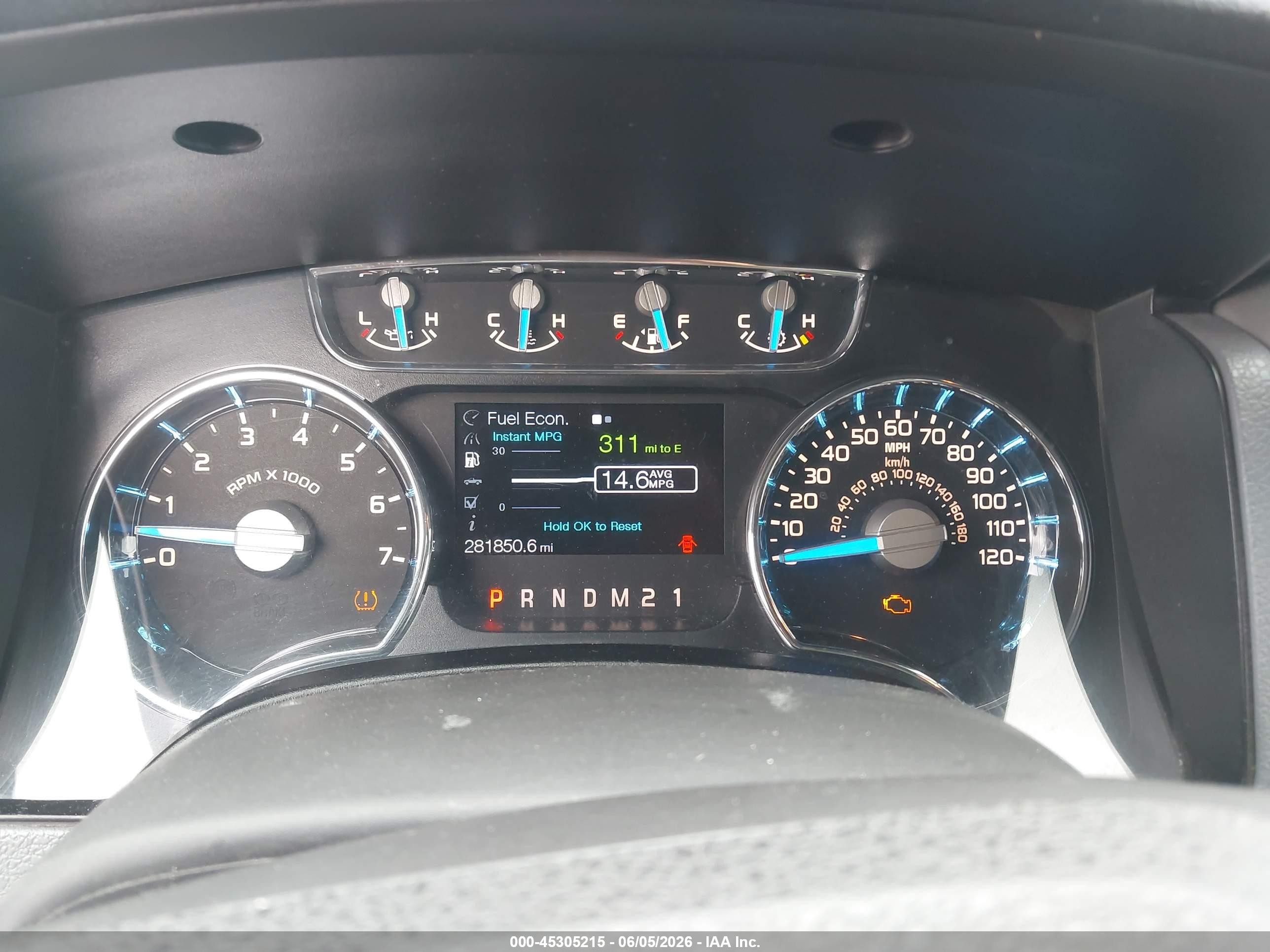 2013 Ford F-150 Lariat Blue vin: 1FTFW1ET6DFB42311