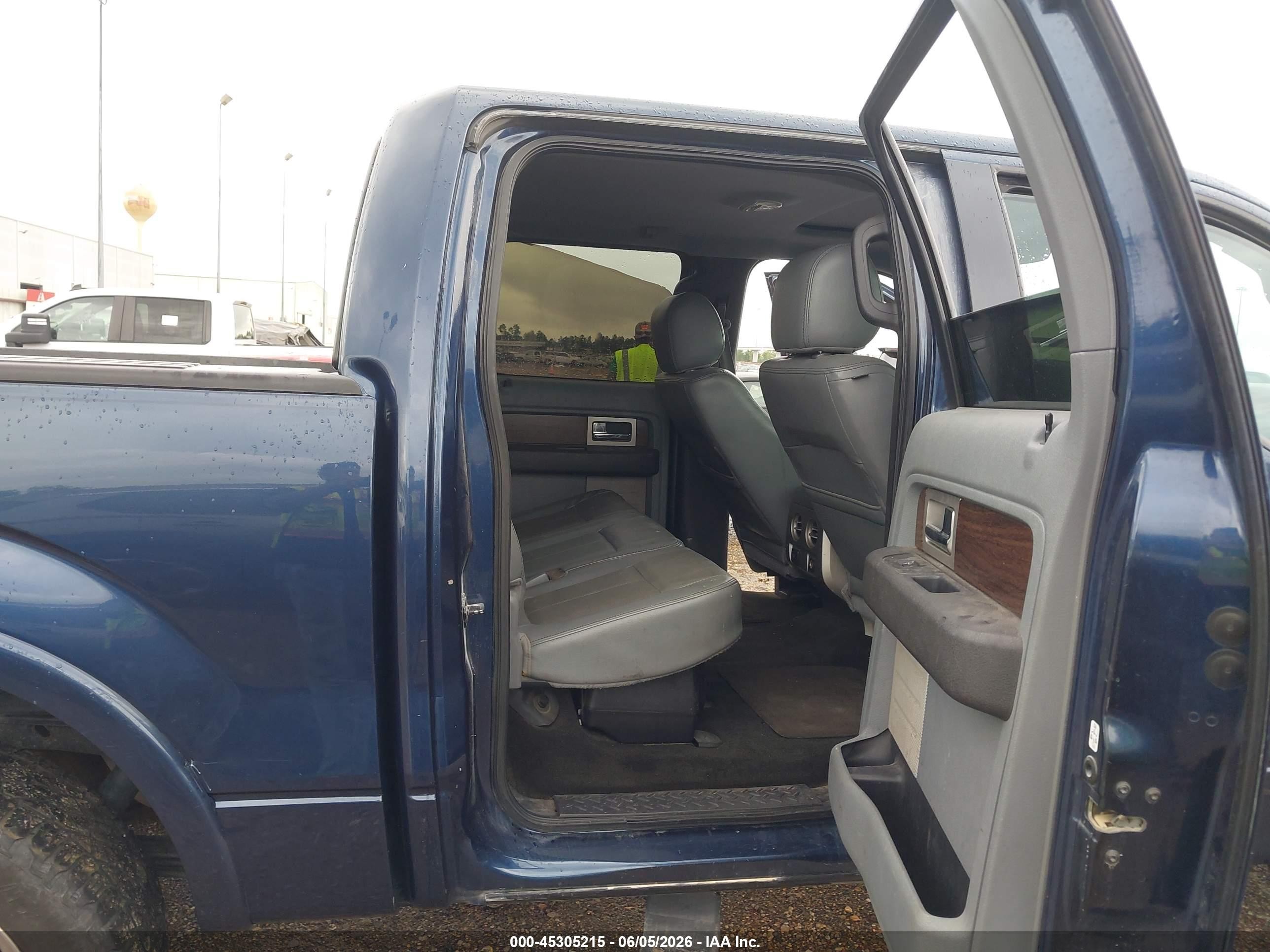 2013 Ford F-150 Lariat Blue vin: 1FTFW1ET6DFB42311