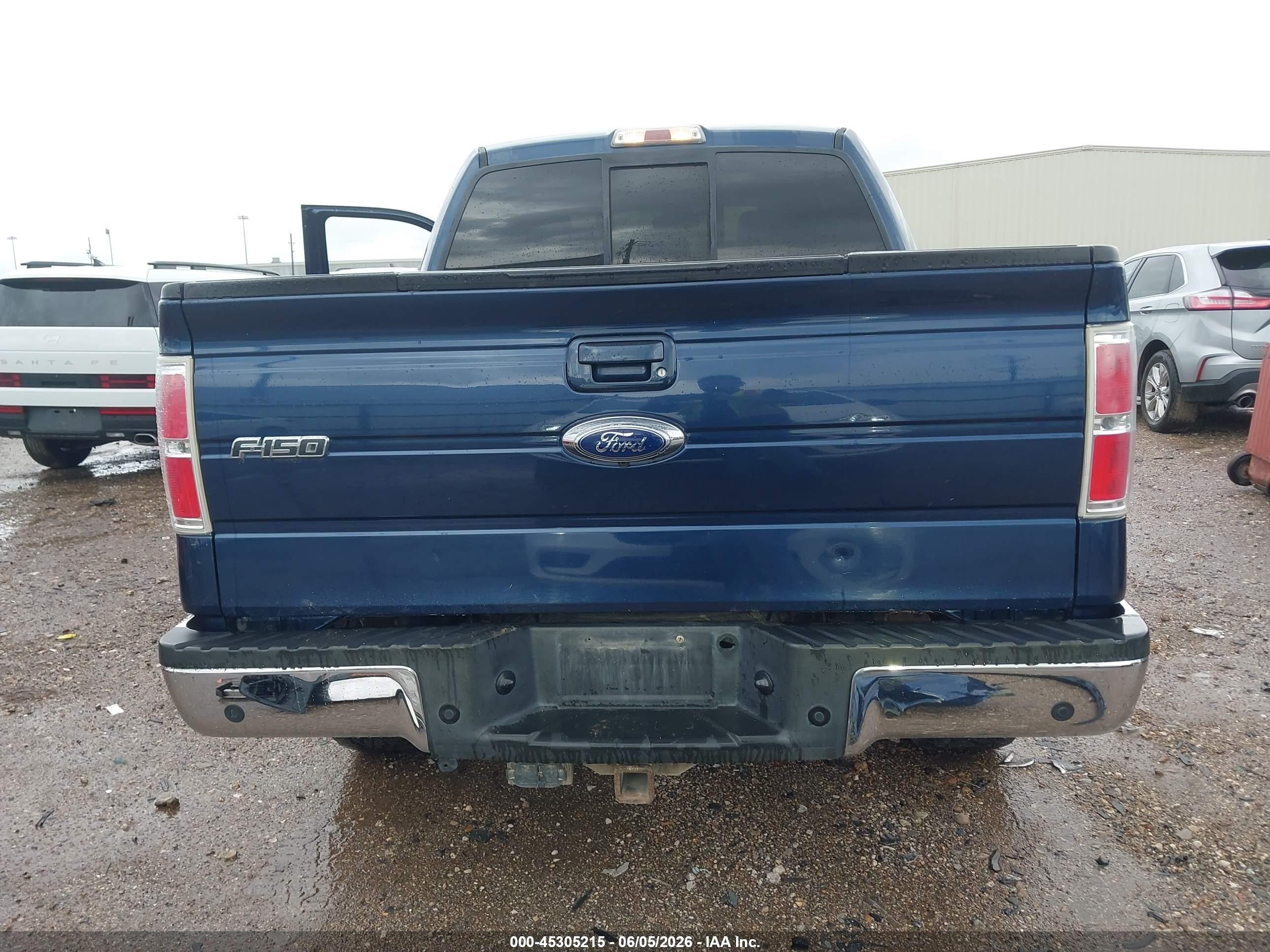 2013 Ford F-150 Lariat Blue vin: 1FTFW1ET6DFB42311