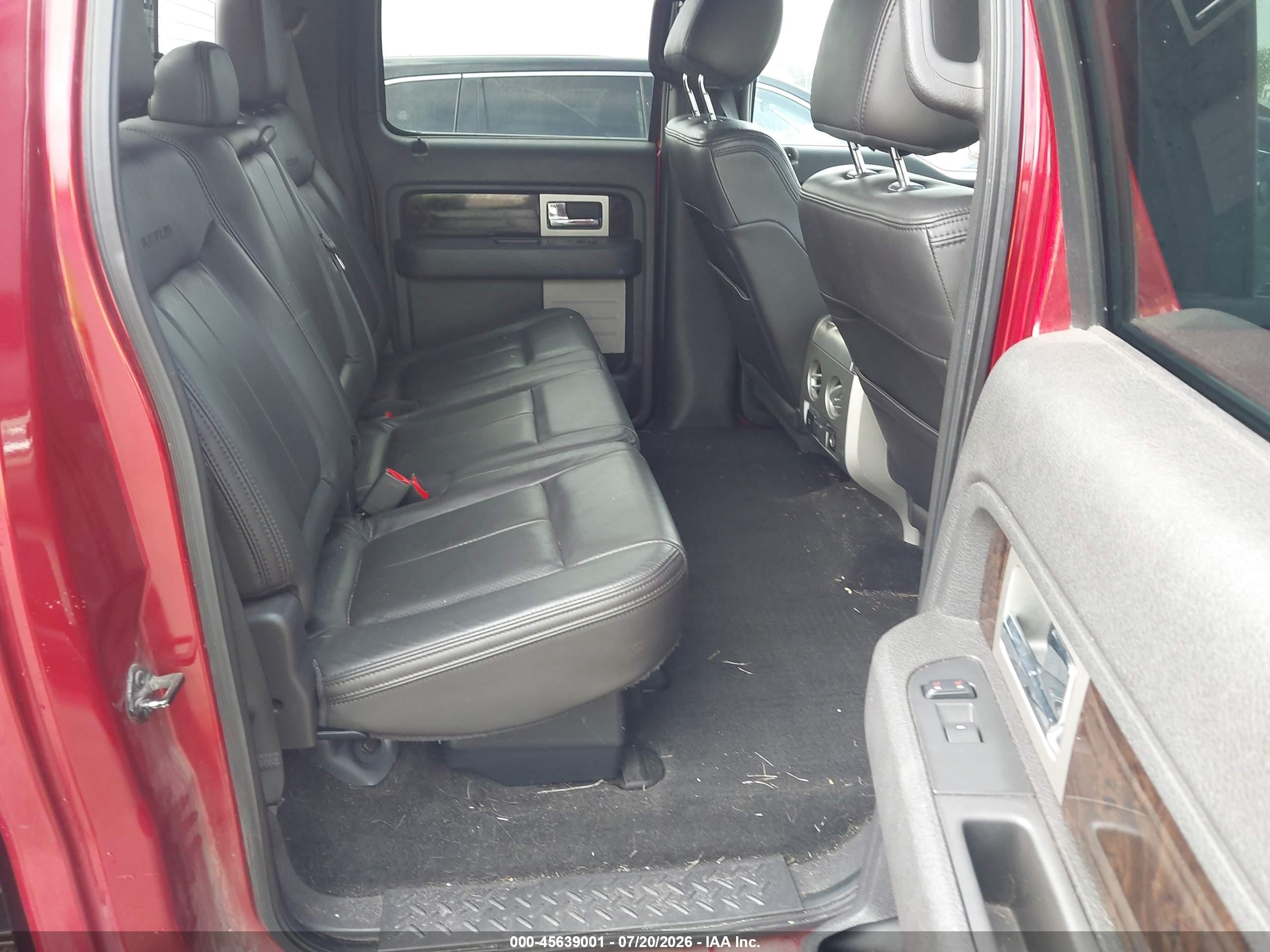 2013 Ford F-150 Platinum Red vin: 1FTFW1ET6DFB58086