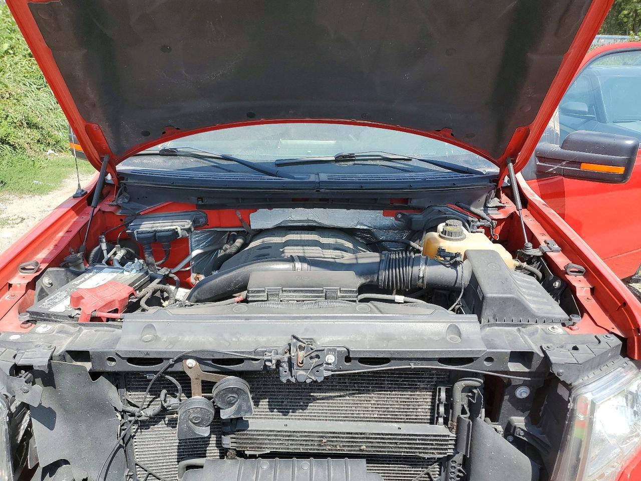 2013 Ford F150 Supercrew Red vin: 1FTFW1ET6DFB74630