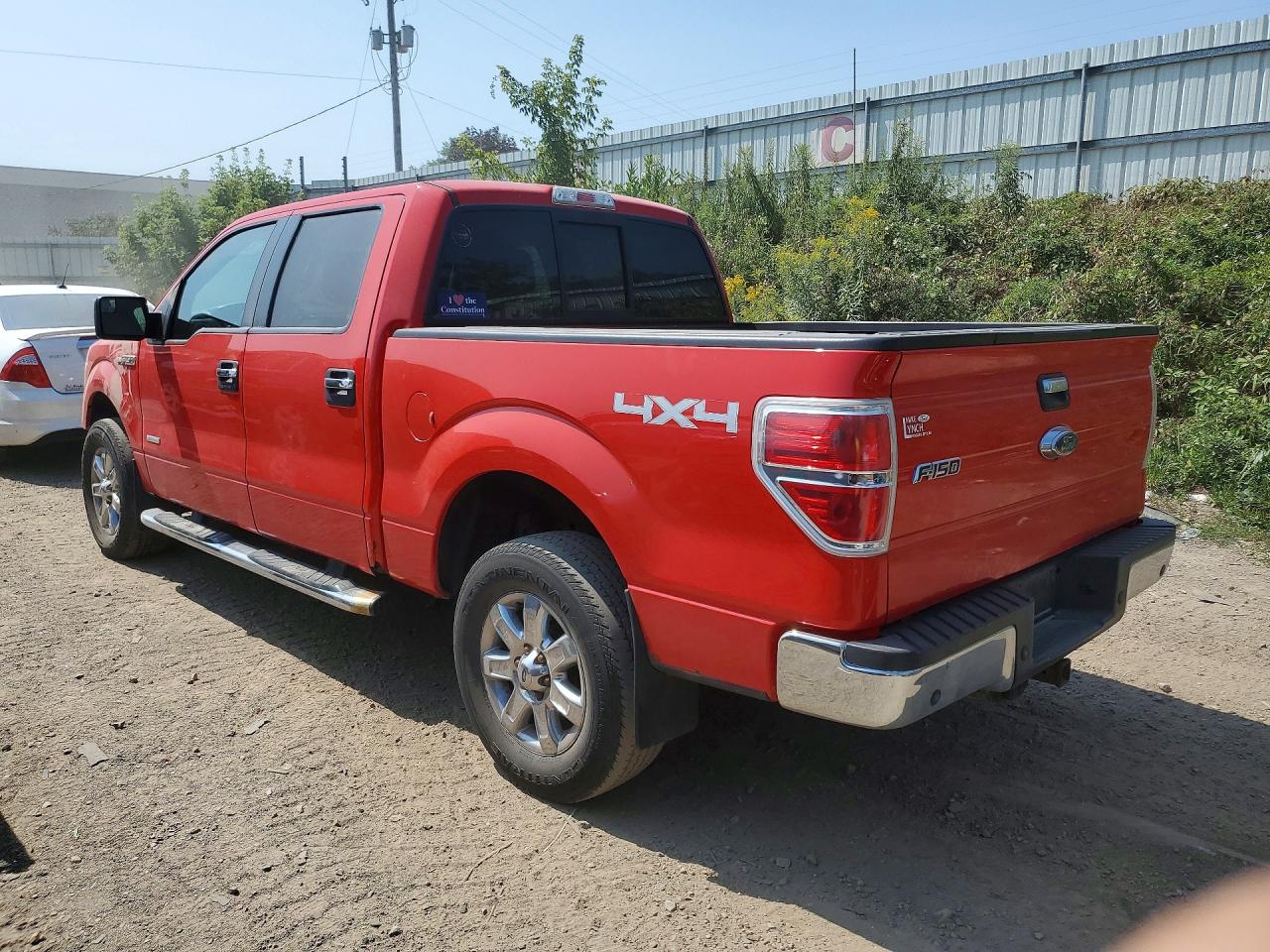 2013 Ford F150 Supercrew Red vin: 1FTFW1ET6DFB74630