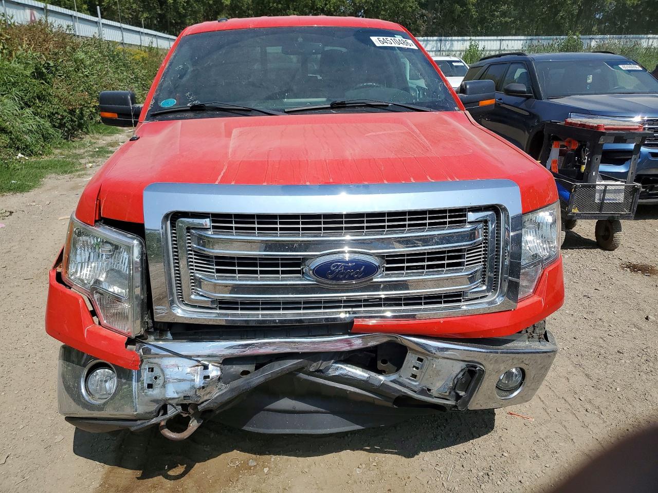 2013 Ford F150 Supercrew Red vin: 1FTFW1ET6DFB74630