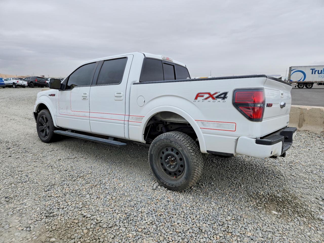 2013 Ford F150 Supercrew White vin: 1FTFW1ET6DFB75776