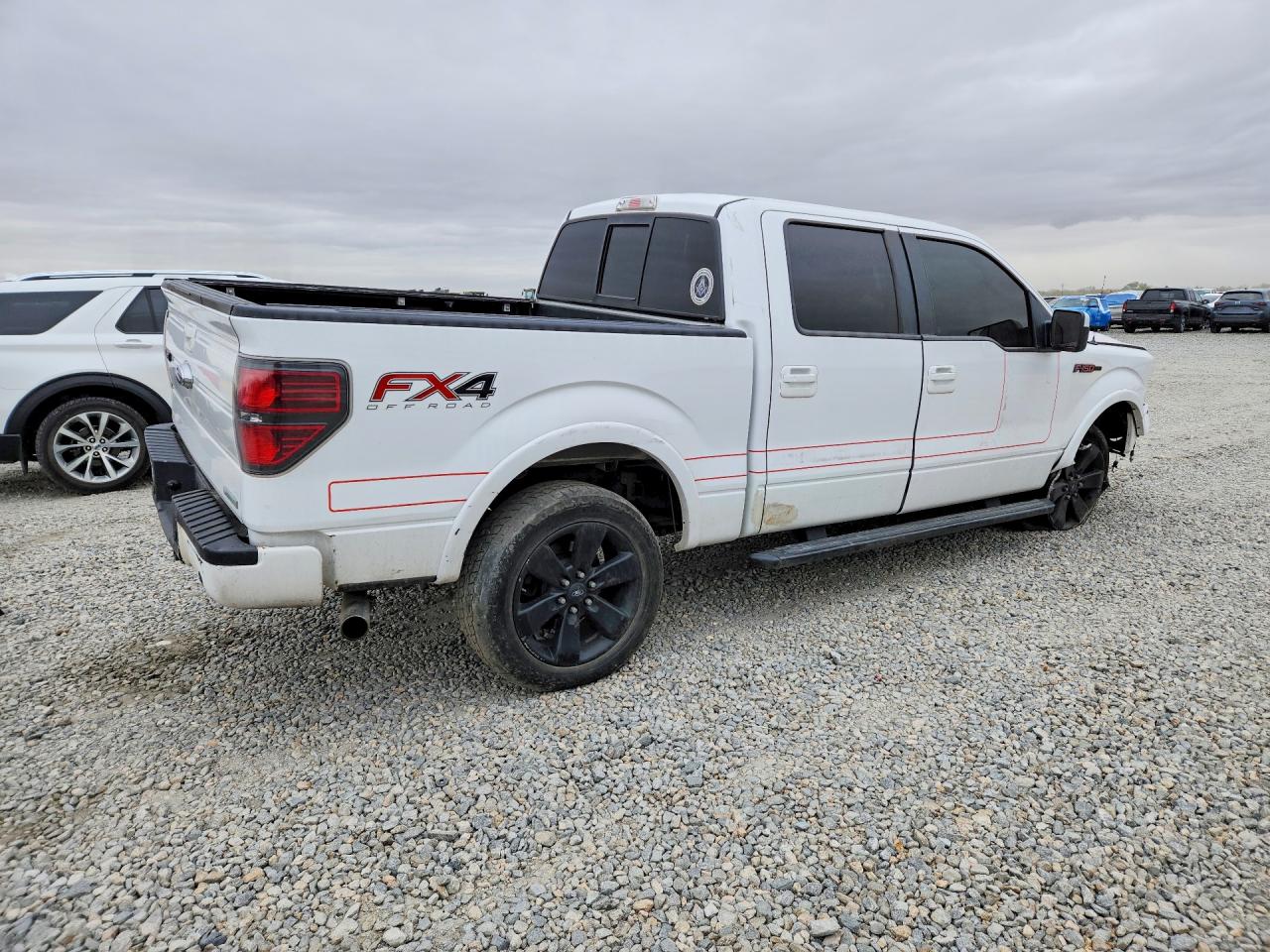 2013 Ford F150 Supercrew White vin: 1FTFW1ET6DFB75776