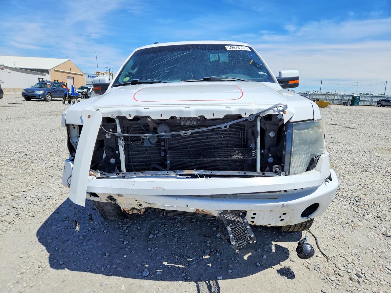 2013 Ford F150 Supercrew White vin: 1FTFW1ET6DFB75776