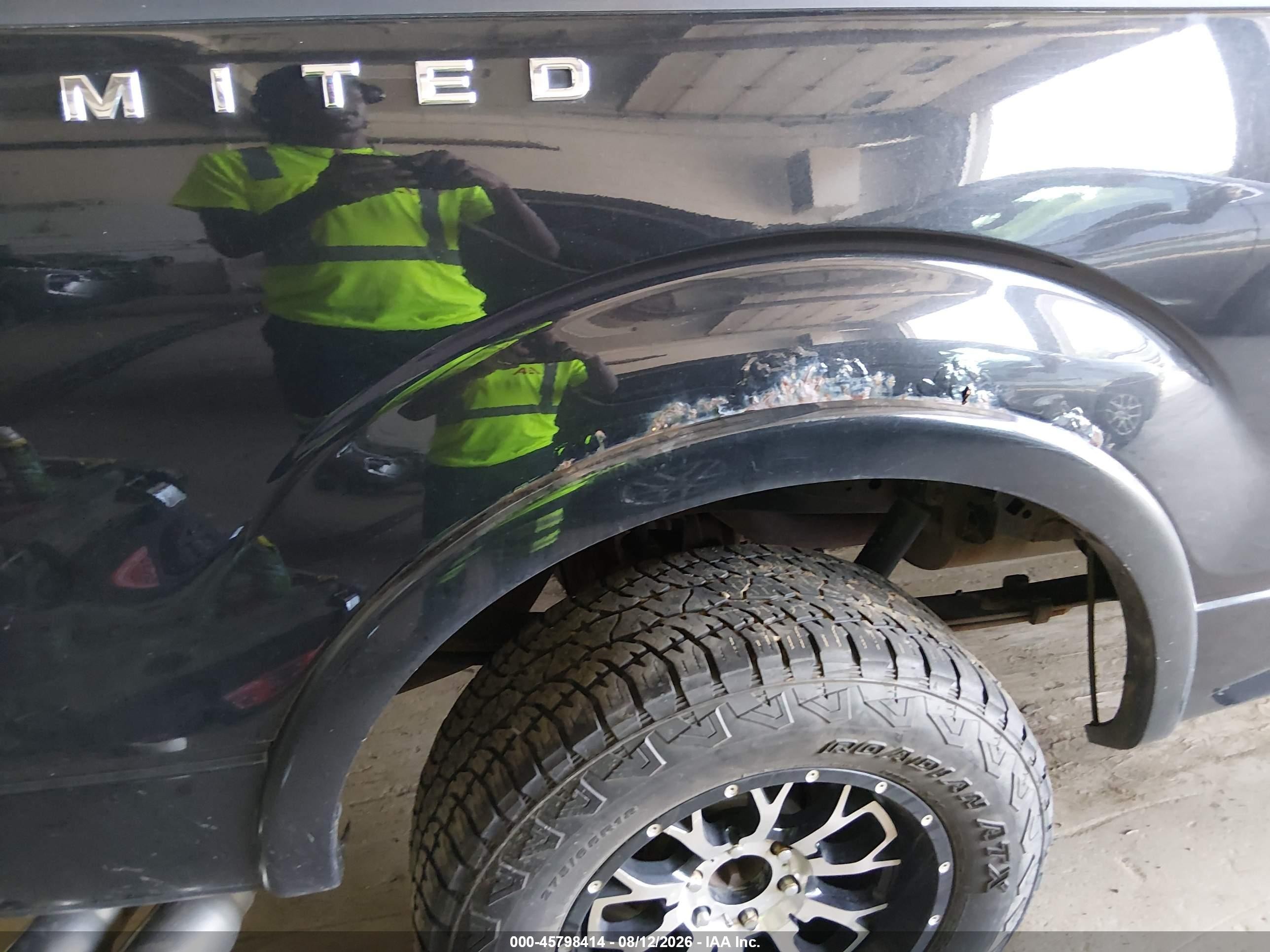 2013 Ford F-150 Limited Black vin: 1FTFW1ET6DFB87300