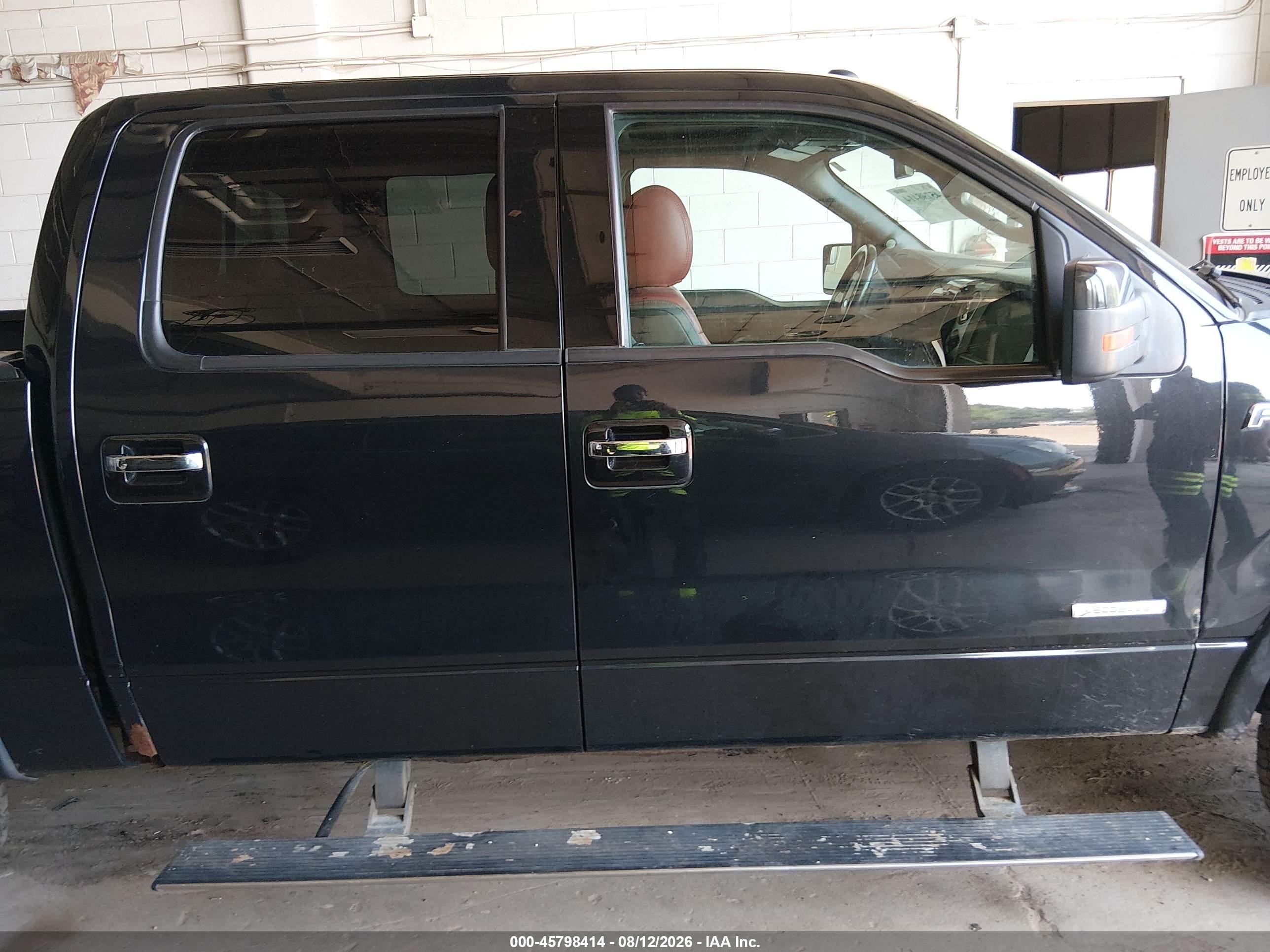 2013 Ford F-150 Limited Black vin: 1FTFW1ET6DFB87300