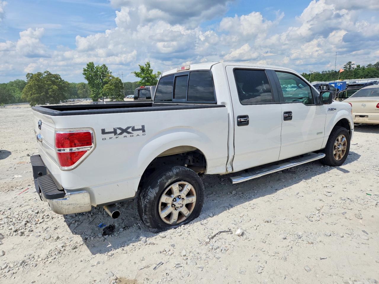 2013 Ford F150 Supercrew Белый vin: 1FTFW1ET6DFC17637