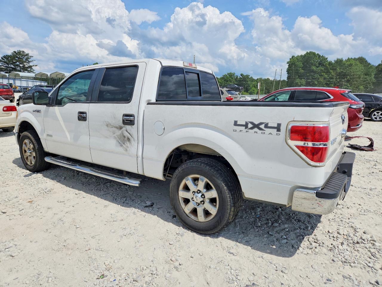 2013 Ford F150 Supercrew Белый vin: 1FTFW1ET6DFC17637