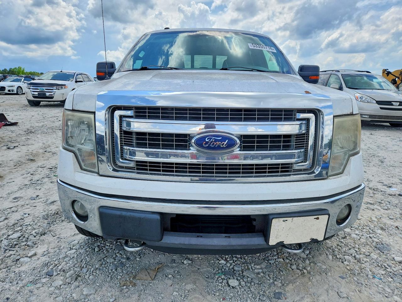2013 Ford F150 Supercrew Белый vin: 1FTFW1ET6DFC17637