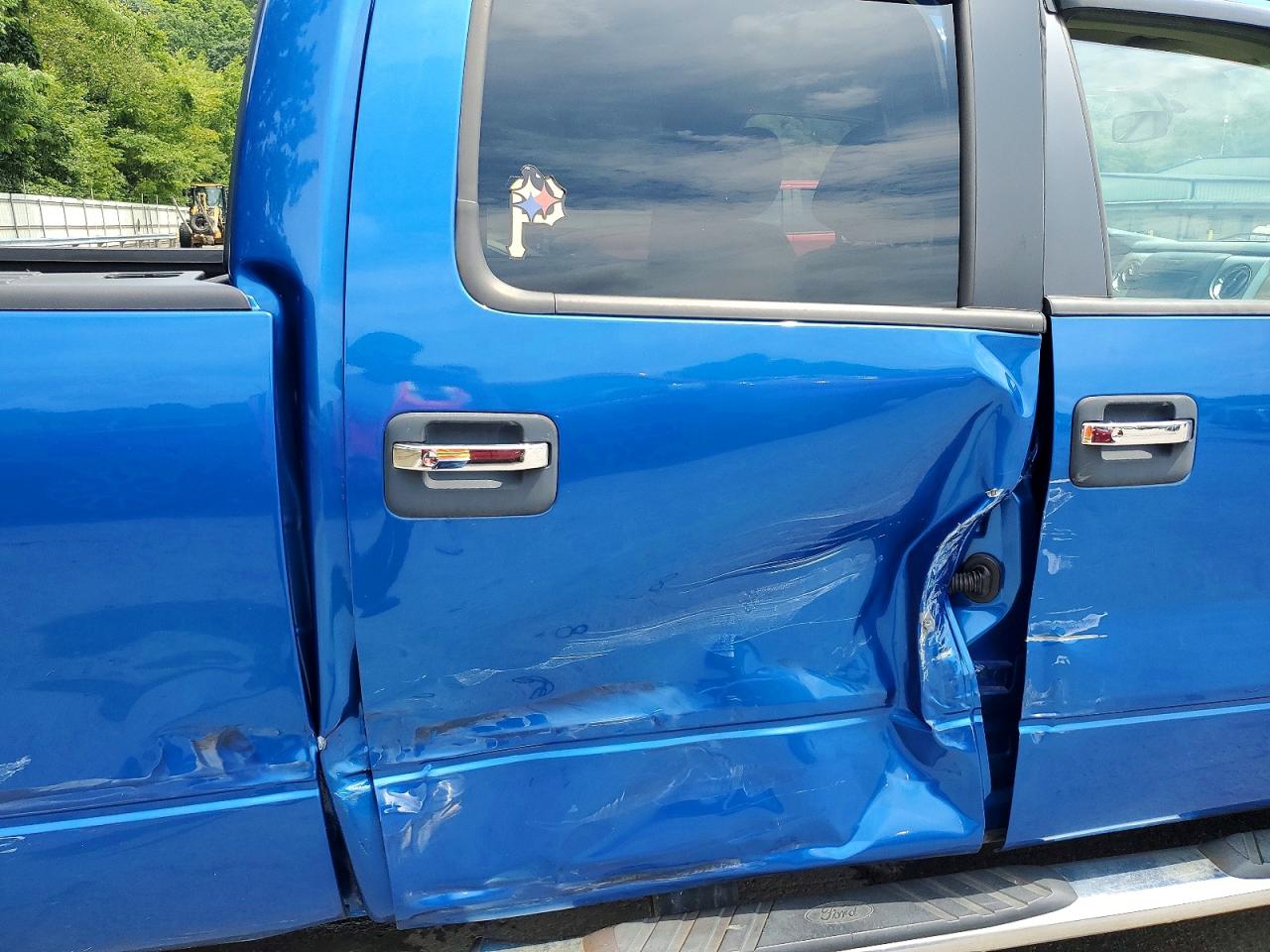 2013 Ford F150 Supercrew Blue vin: 1FTFW1ET6DFC63307
