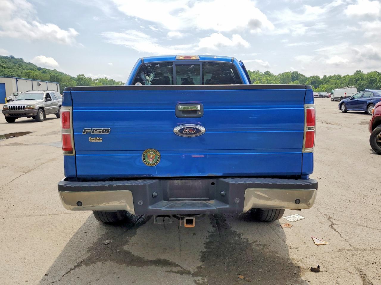 2013 Ford F150 Supercrew Blue vin: 1FTFW1ET6DFC63307