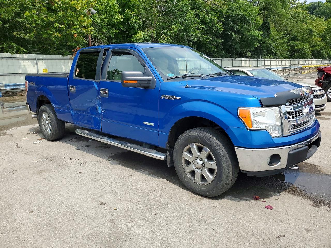 2013 Ford F150 Supercrew Blue vin: 1FTFW1ET6DFC63307