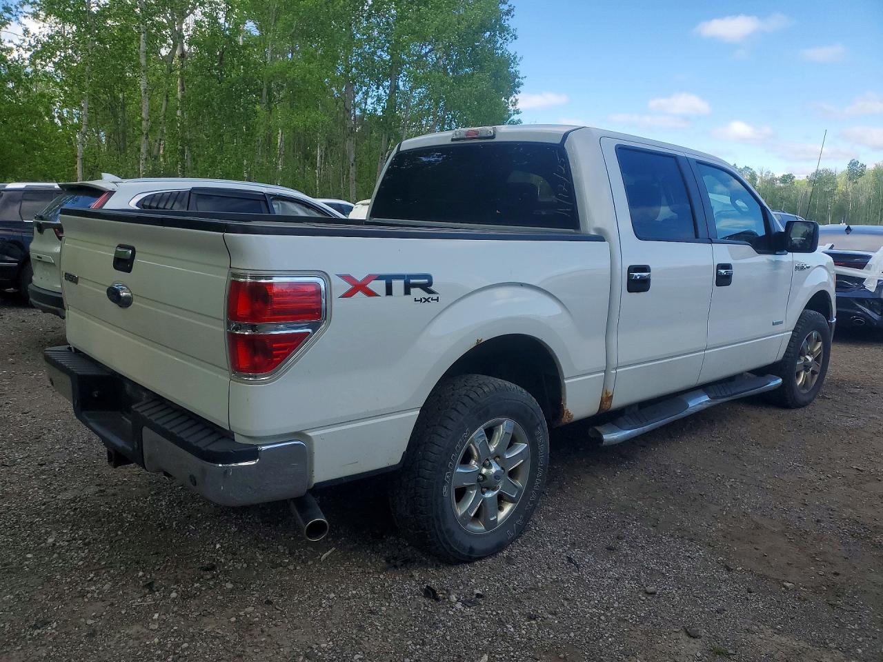 2013 Ford F150 Supercrew White vin: 1FTFW1ET6DFC82343