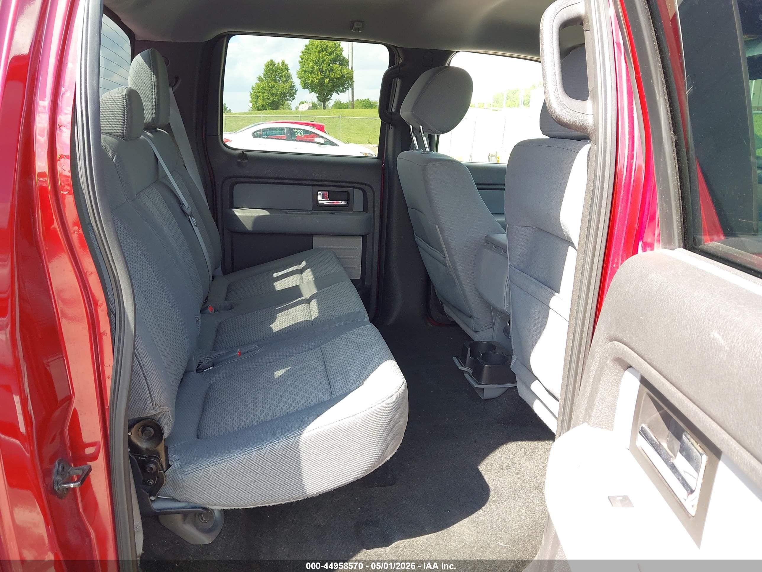 2013 Ford F-150 Xlt Red vin: 1FTFW1ET6DFD03420