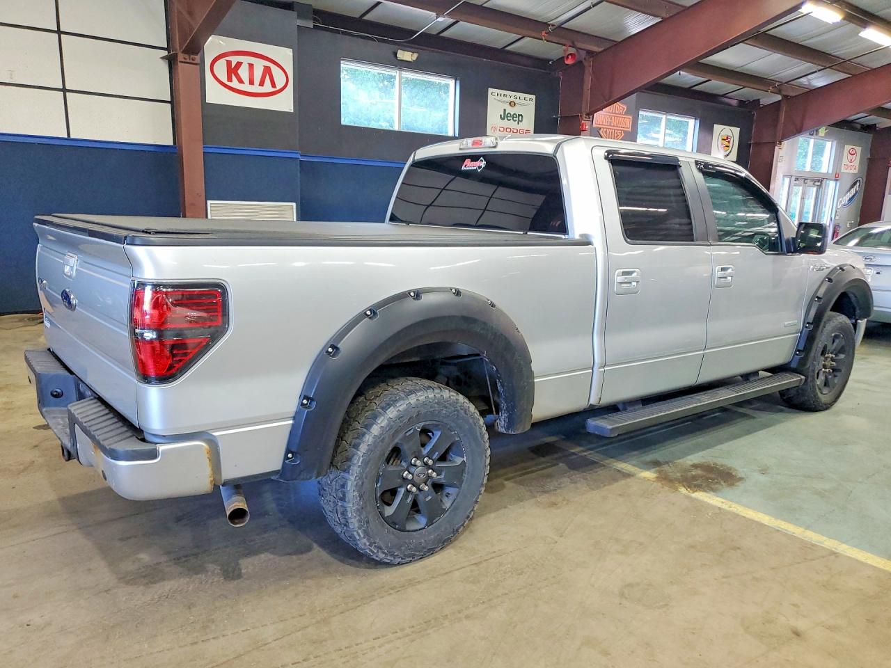 2013 Ford F150 Supercrew Серебряный vin: 1FTFW1ET6DFD57171