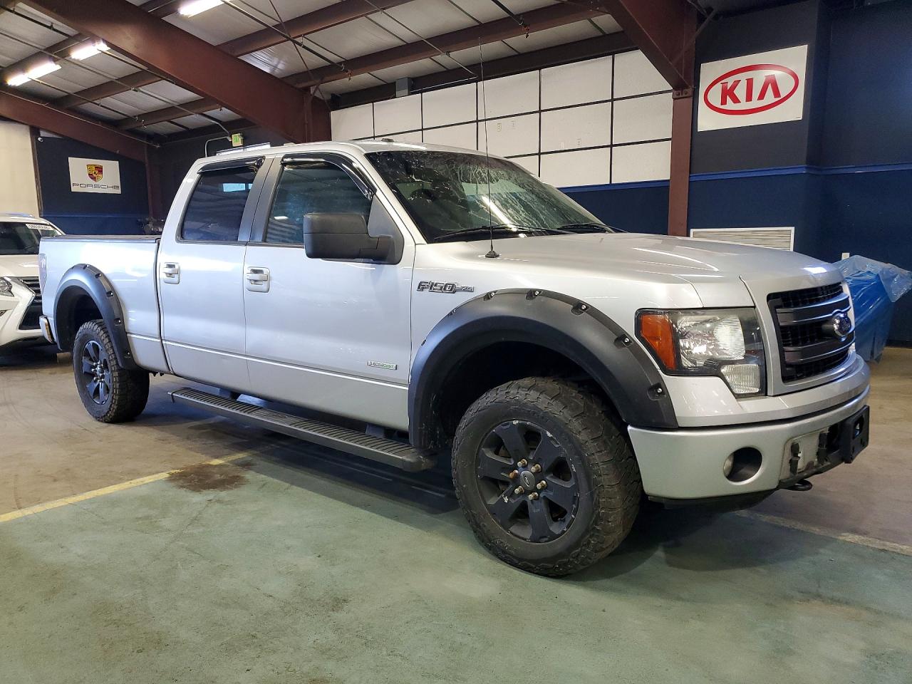 2013 Ford F150 Supercrew Серебряный vin: 1FTFW1ET6DFD57171