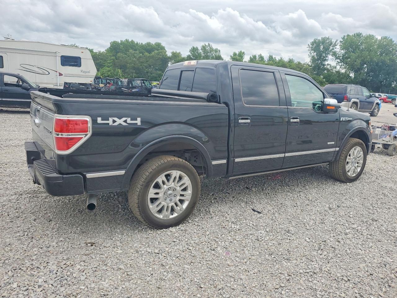 2013 Ford F150 Supercrew Black vin: 1FTFW1ET6DFD68266