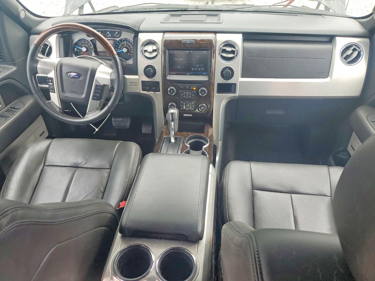 2013 Ford F150 Supercrew Black vin: 1FTFW1ET6DFD68266