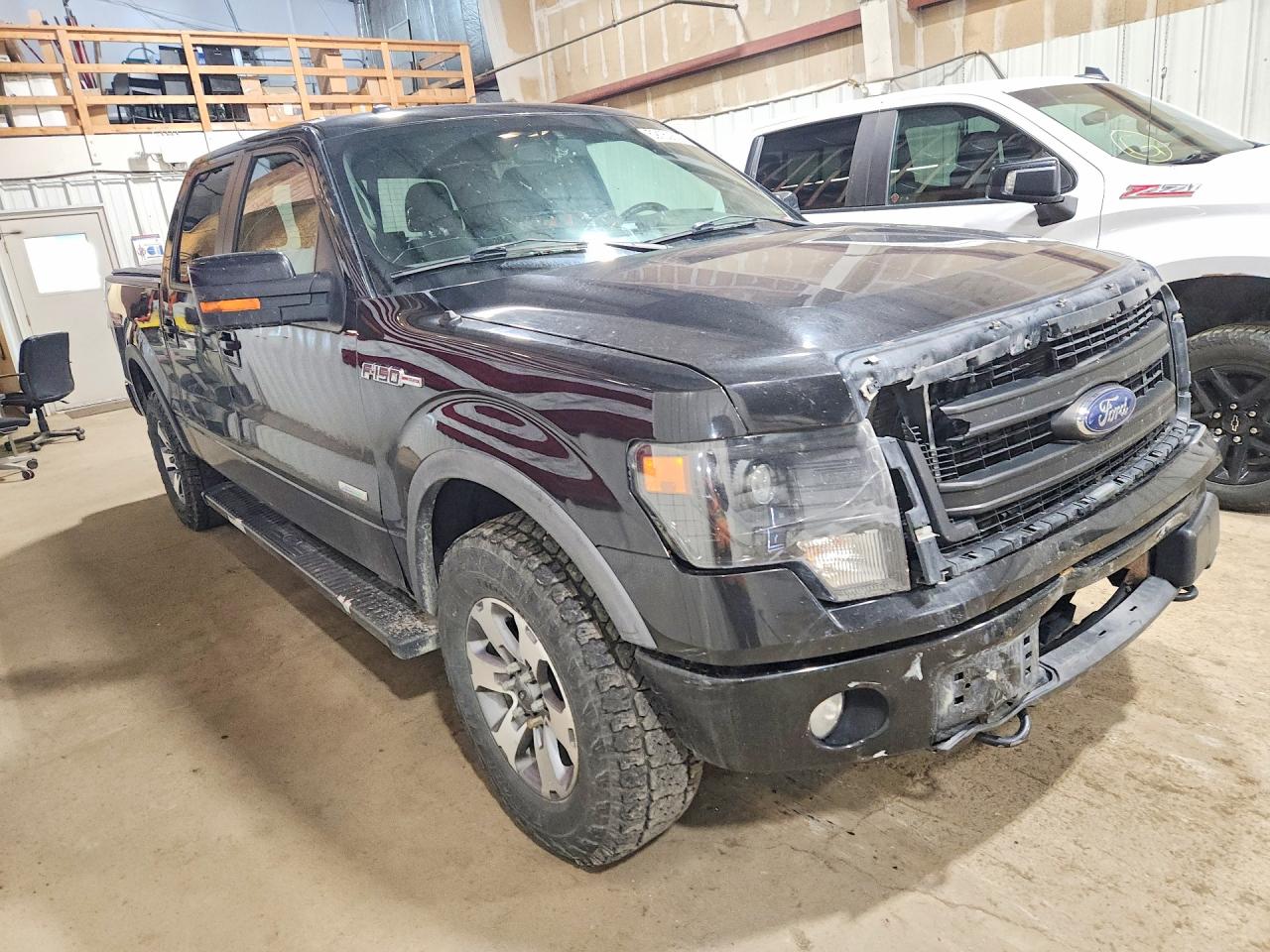 2013 Ford F150 Supercrew Черный vin: 1FTFW1ET6DFD73919