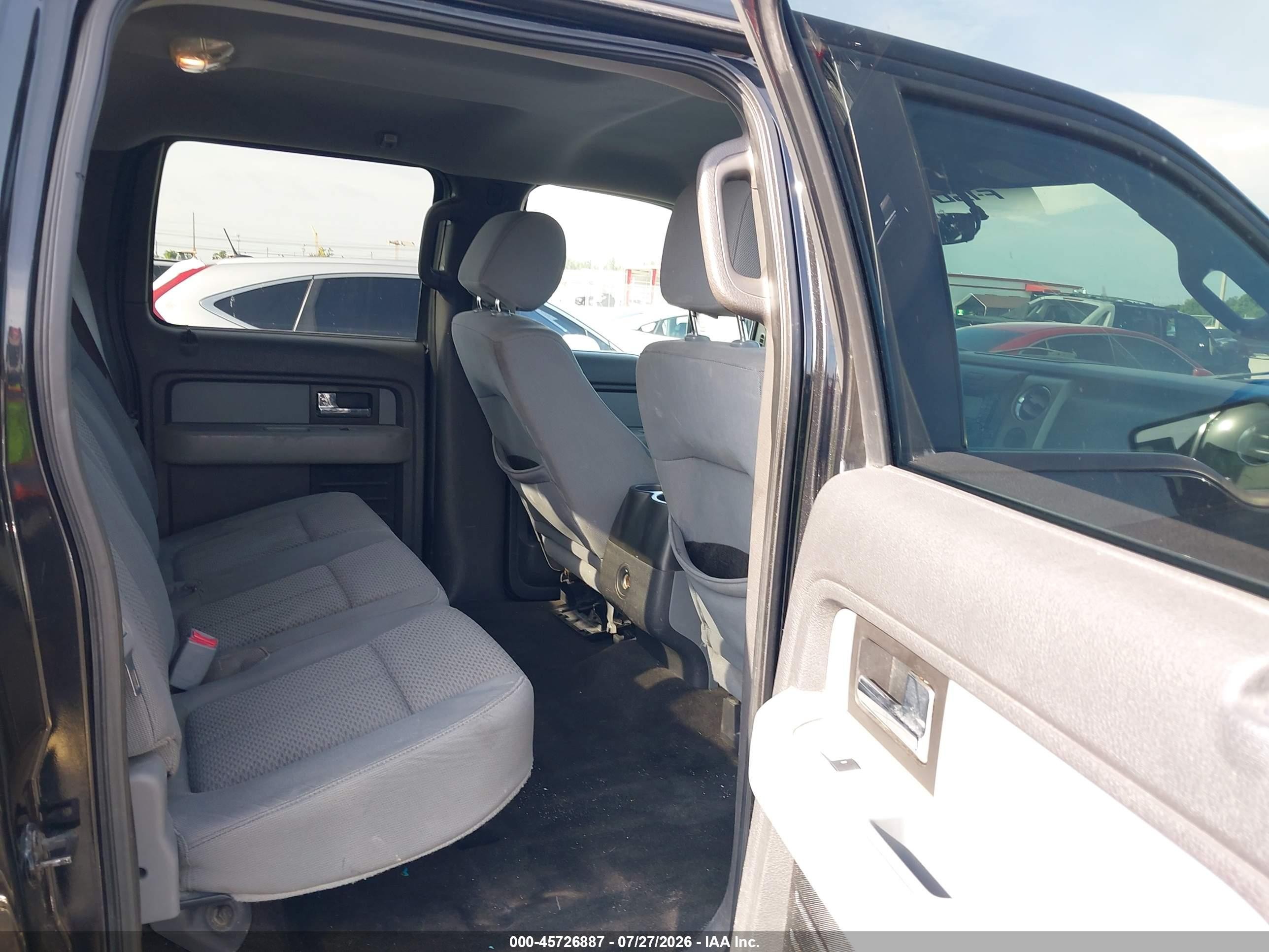 2013 Ford F-150 Xlt Black vin: 1FTFW1ET6DFD78098