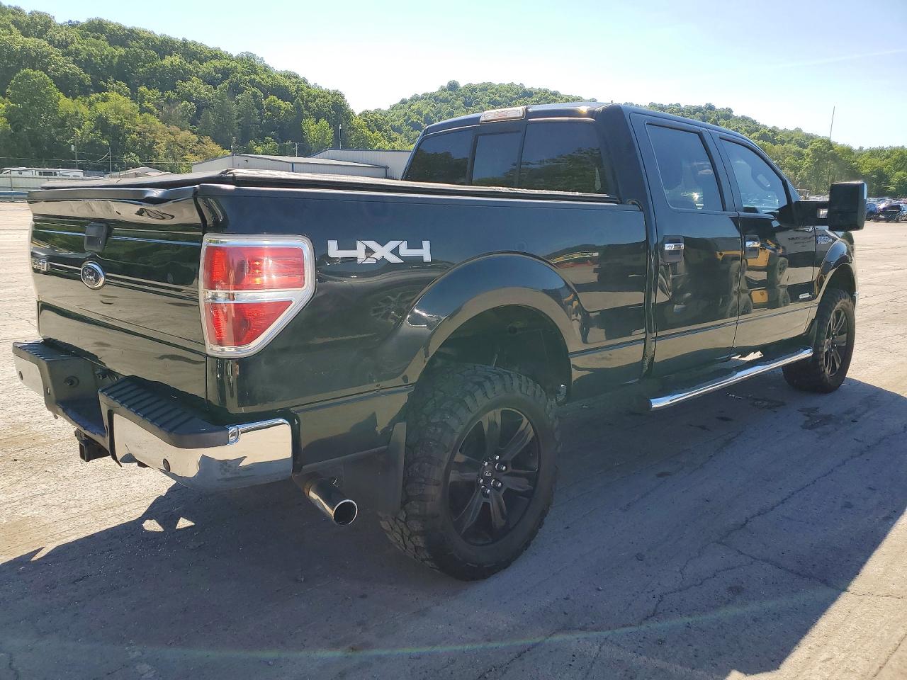 2013 Ford F150 Supercrew Black vin: 1FTFW1ET6DFD89182
