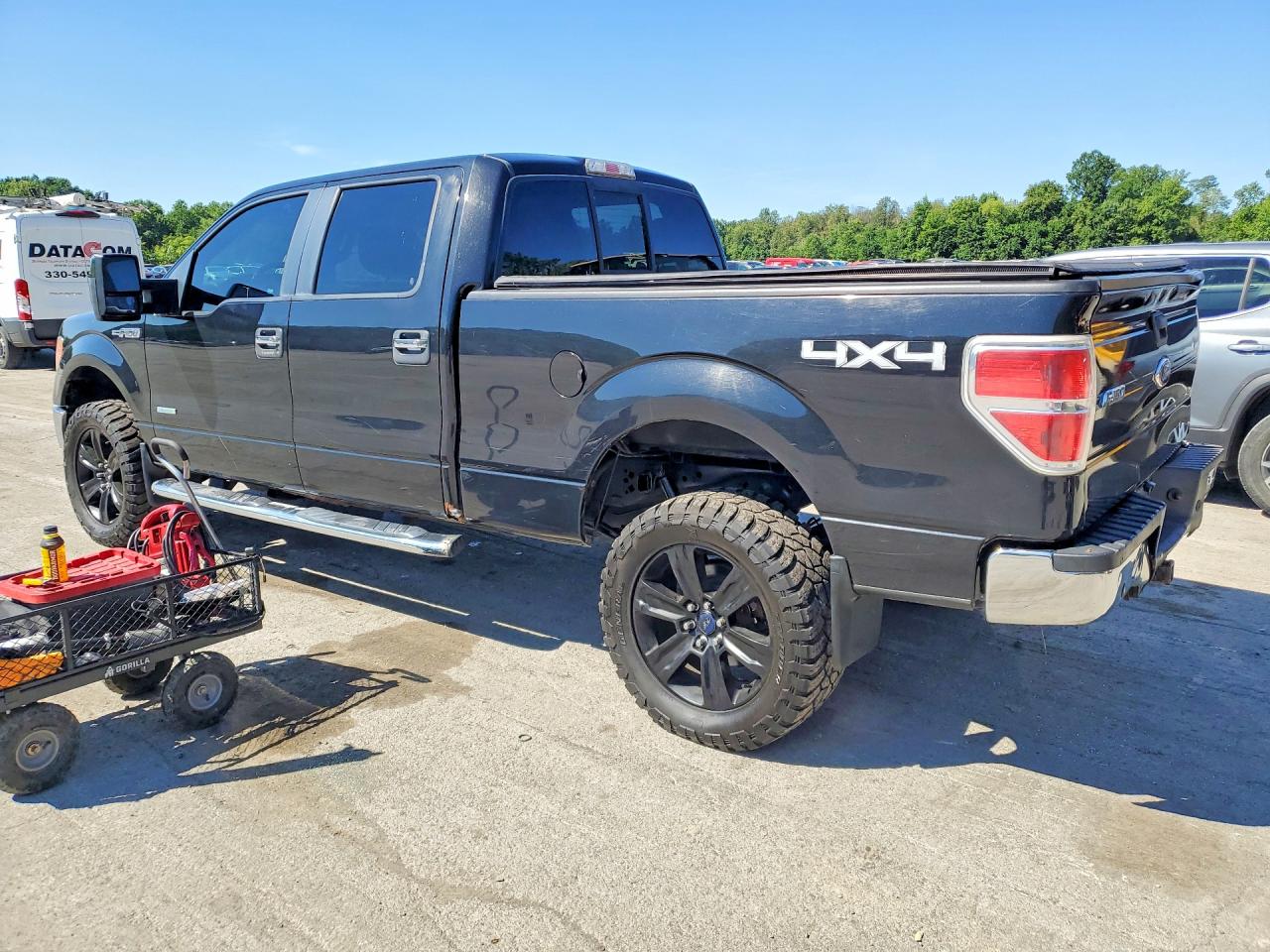 2013 Ford F150 Supercrew Black vin: 1FTFW1ET6DFD89182