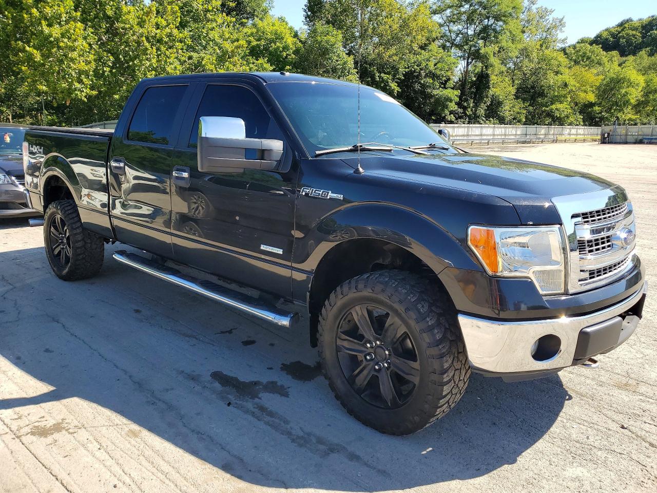 2013 Ford F150 Supercrew Black vin: 1FTFW1ET6DFD89182