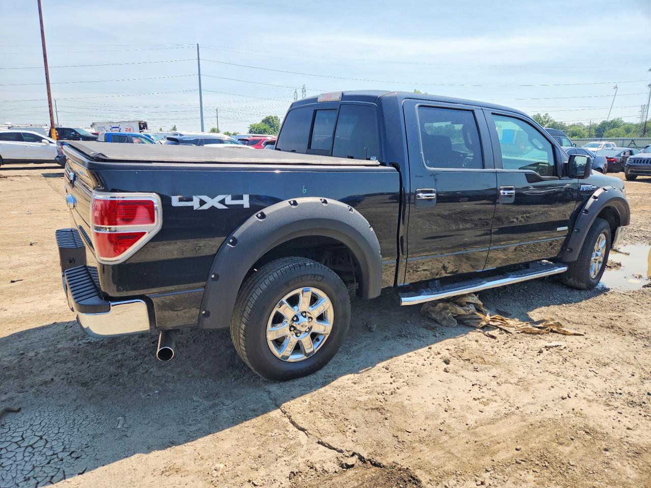 2013 Ford F150 Supercrew Black vin: 1FTFW1ET6DFE00259
